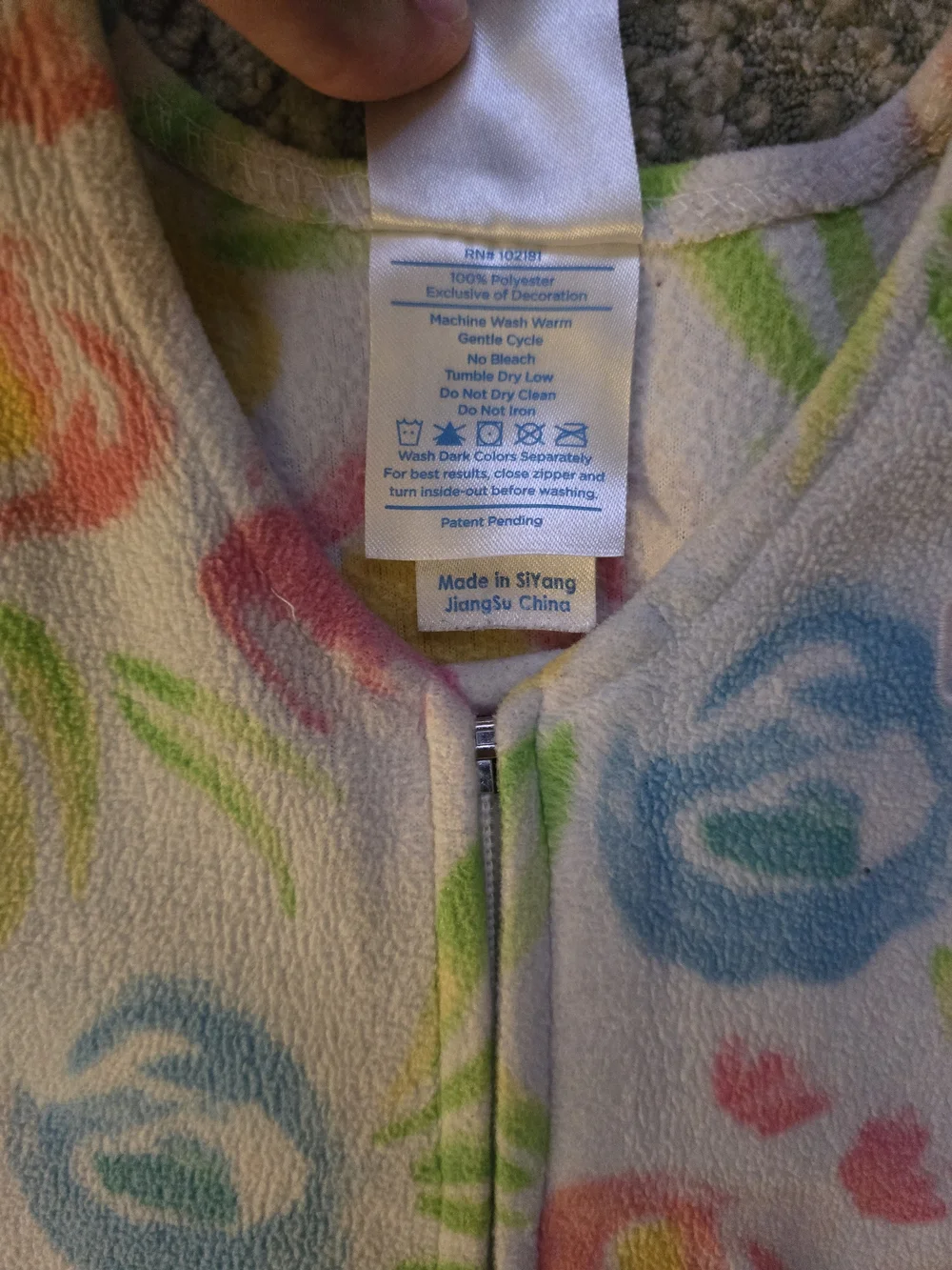 Floral Sleep Sack By Halo - 12 to 18 Months